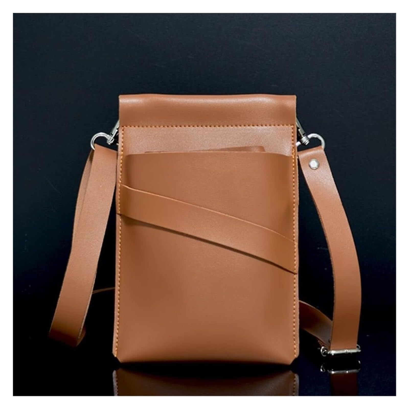torba fryzjerska, Zestaw narzędzi fryzjerskich Torba do strzyżenia włosów przez ramię dla fryzjerów(Brown)