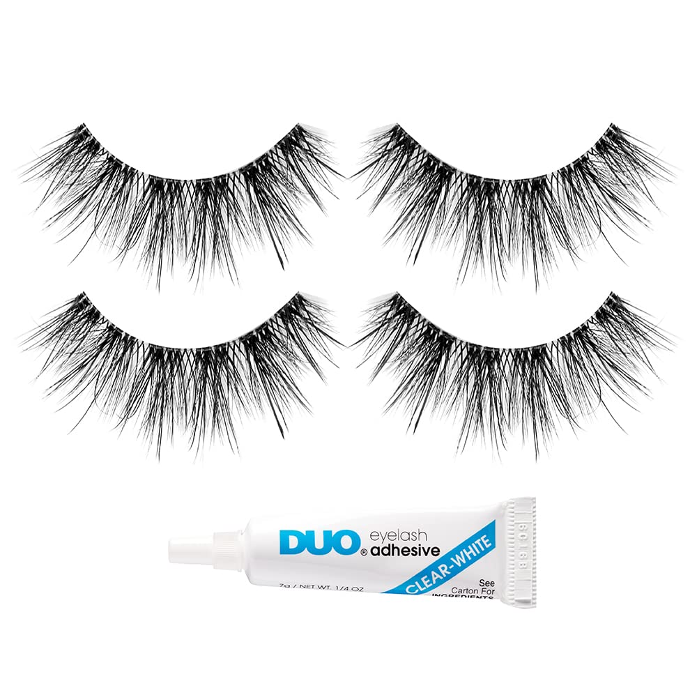Amazon.com: Ardell 3D Faux Mink Lashes 863 with Duo Lash Adhesive