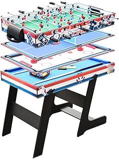 Mesa América, futbolín, Billar, Hockey sobre Hielo, Tenis de Mesa, ajedrez, fútbol, Mesa de fútbol, Regalo para Adultos y niños, Bar, Fiesta, Juego PK
