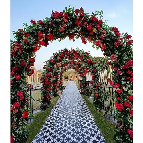 Arche de jardin blanche pour sublimer vos fêtes et allées de fleurs - 3