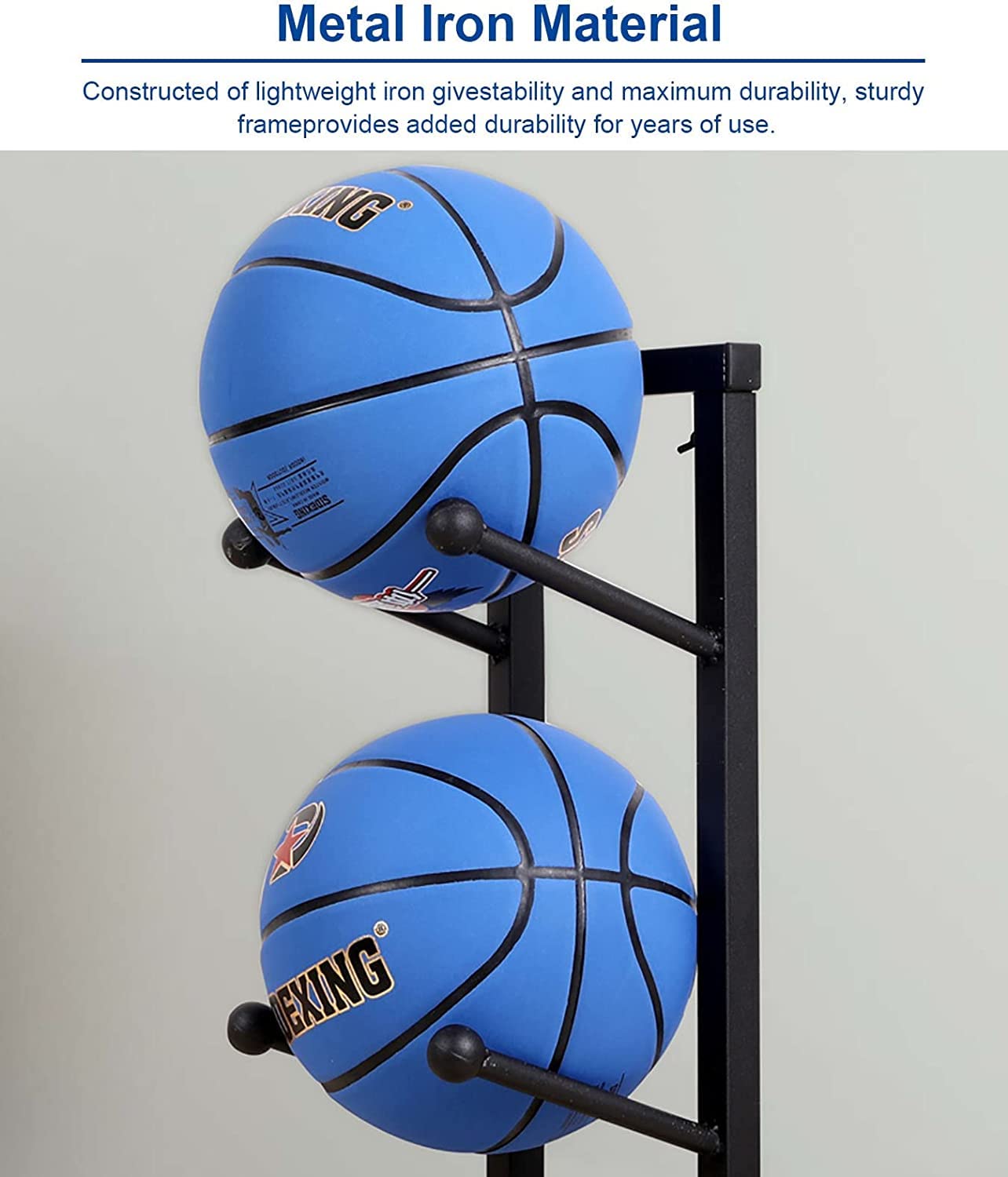 Amazon.co.jp: ボール整理カゴ 自立型ポータブル 直立スポーツ用品