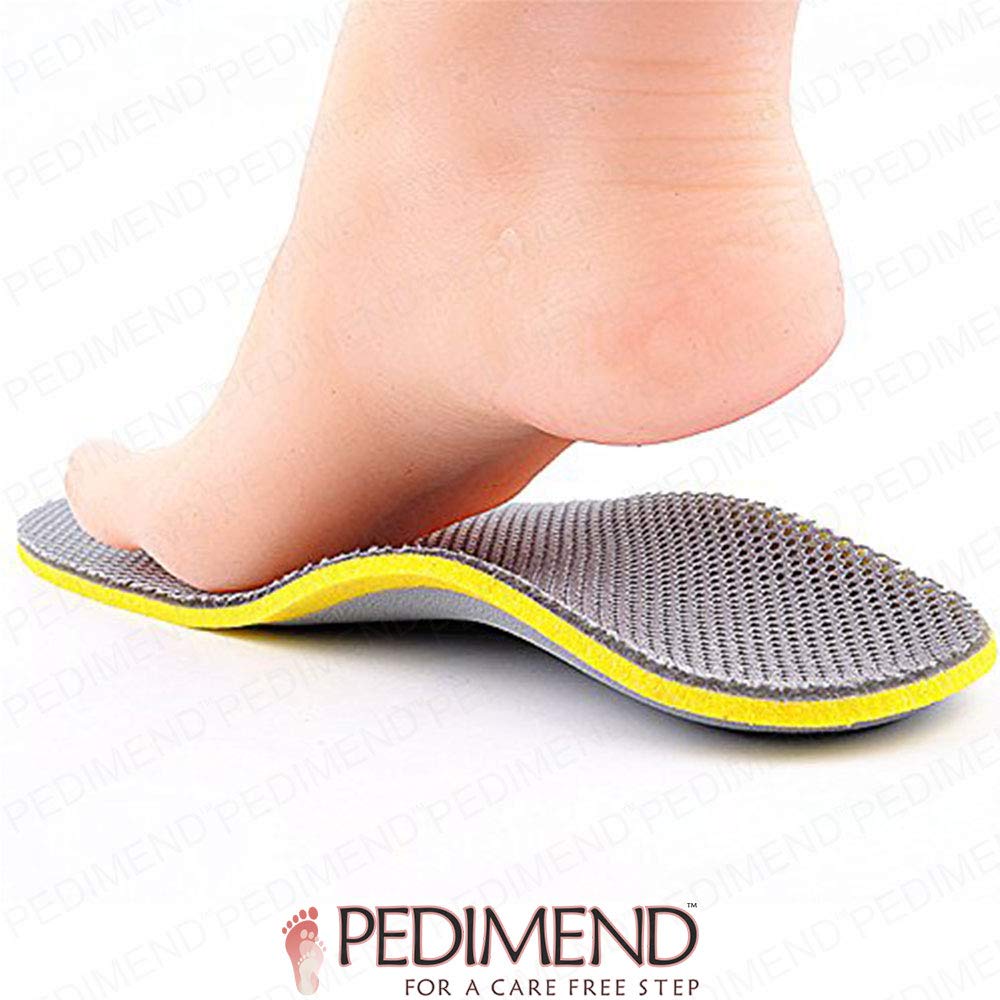Pedimend Comfortable Orthotic Arch Support Insoles for Foot Pain due to Flat Feet (1PAIR) - Image 3