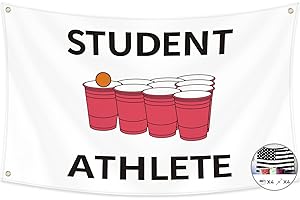 Probsin Student Athlete Flag 3x5 Ft Pong Banner Funny Poster Cool Tapestry...