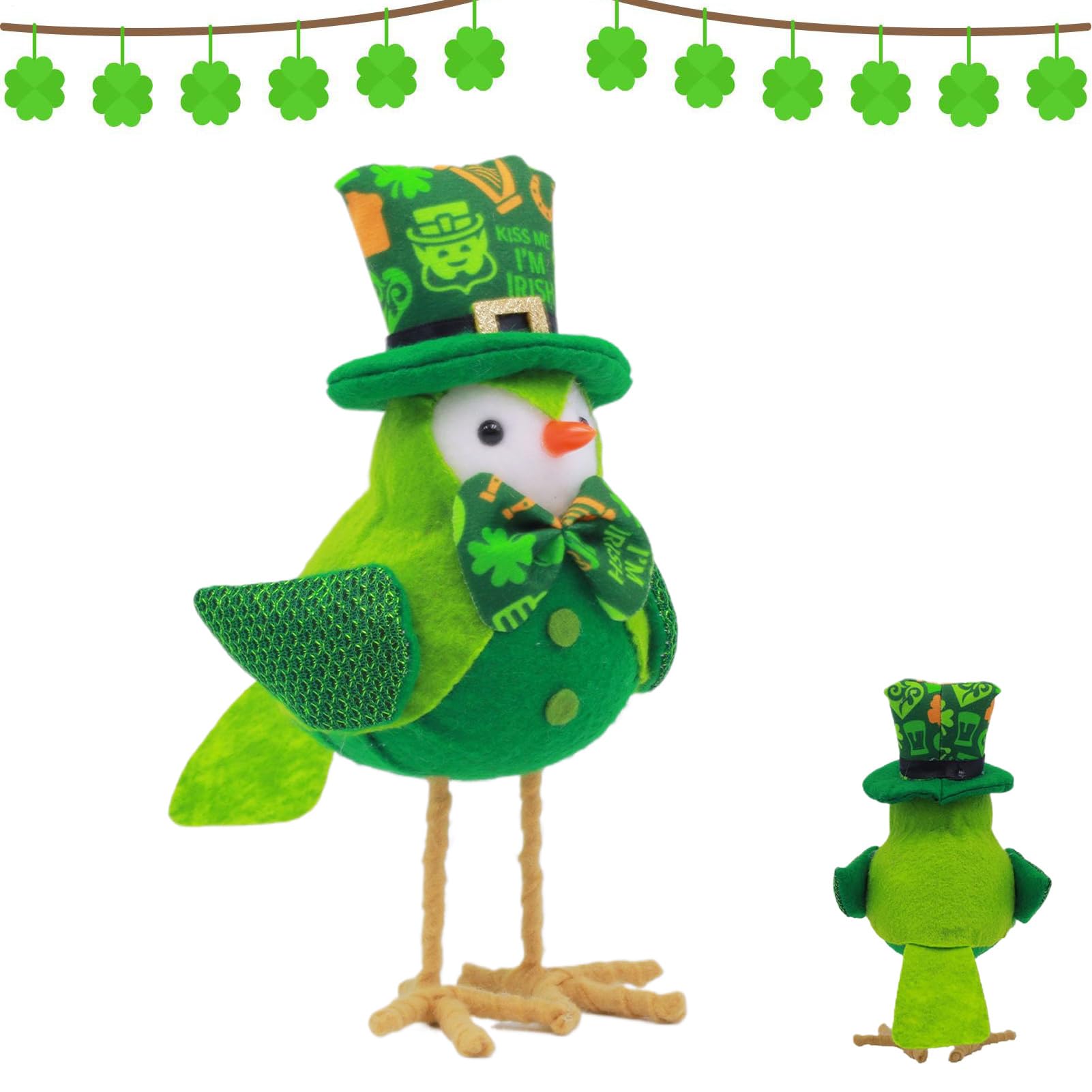Statue verte Saint-Patrick pour une fête réussie