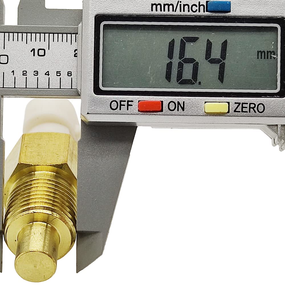 Temperature Sensor Sender 6718414 Compatible with Bobcat 325 328 329 331 334 335 337 341 425 428 430 435 E25 E26 E27 E32 E34 E35 E37 E42 E45 E50 E55 A300 A770 S100 S175 S185 S250 S510 S590 S750