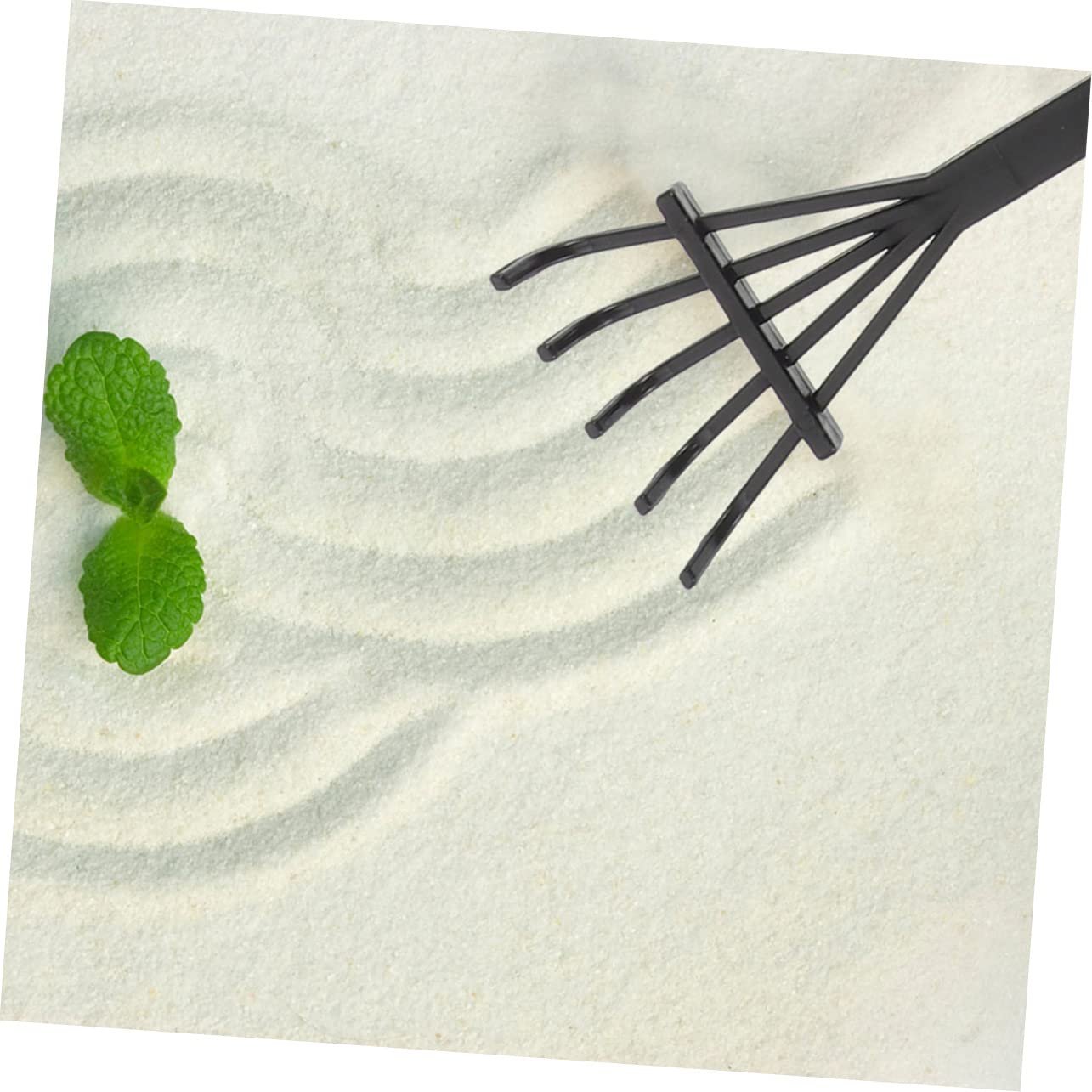 FOYTOKI 7pc Zen Garden Rake Set Garden Kit Sand Table Accessories Drawing Tool for Boys and Girls