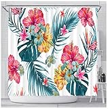 Finish It! 72 inch X 72 Inch Premium Shower Curtain Helps Create a Beautiful Secret Spa Space in...
