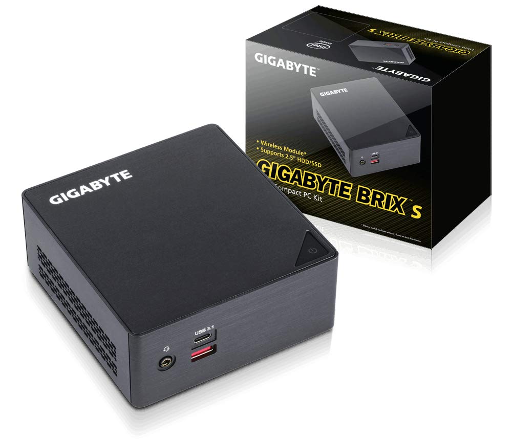 GIGABYTE GB-BSi3HA-6100, 4K compatible con HDMI Intel HD Graphics M.2 Slot PCIE/SATA Ultra Compact Mini PC Componente