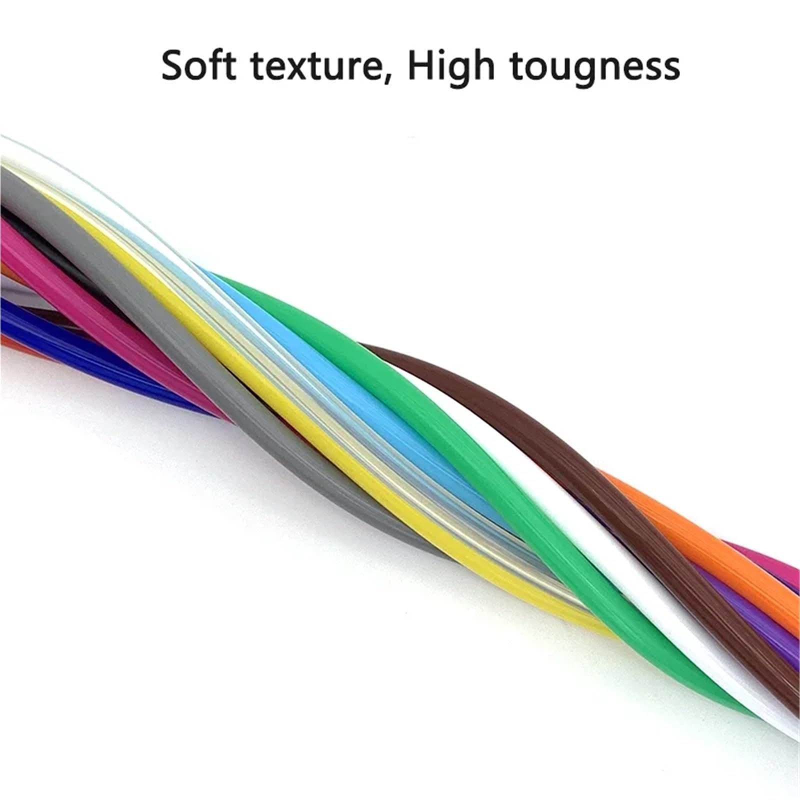 Tubos Para Estanque Tubo de silicona de 2M OD 4mm 5 6 7 8 9 10 12 16 Mm manguera de goma Flexible conector de agua de tubería suave fontanería colorida(White,OD 16xID 12mm)