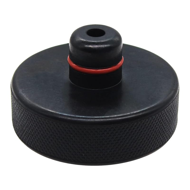 Adaptador de apoio para macaco de piso em borracha amavoler compatível com Tesla Model 3, Model Y, Model S e Model X, 1 unidade