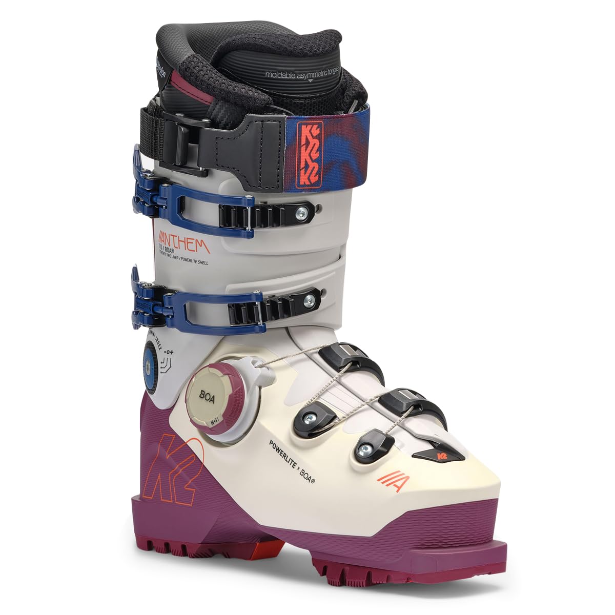 K2 - Zapatillas de esquí Anthem 115 Boa All Mountain Mujer - Mujer - Rojo