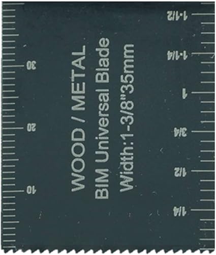 Miniatura 5 de 20 cuchillas TopsTools UNK20 OMT para Bosch Fein MultiMaster (no StarLock) Makita Milwaukee Genesis Chicago Craftsmen Nextec Rockwell Ryobi Hitachi