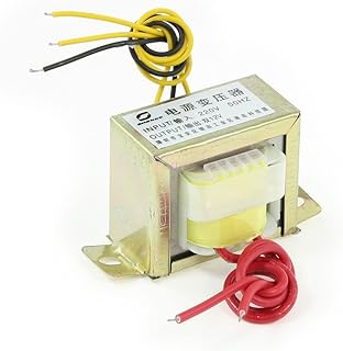 Aexit 220V 50Hz Batteries, Chargers & Accessories Input Vertical Mount Wired EI Core Two Phase Power Converters Power Transformer