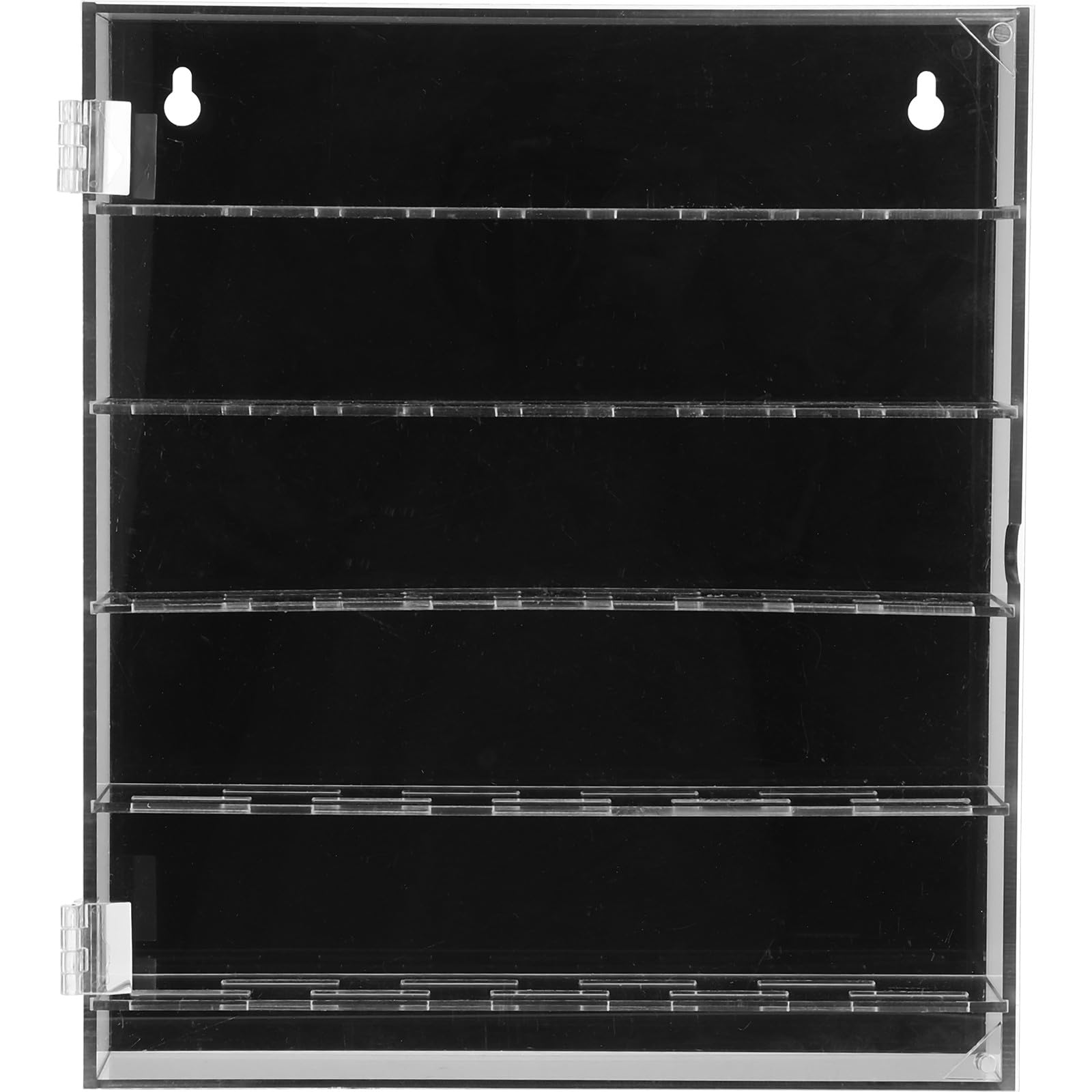 Vitrina para Monedas de desafío: Soporte acrílico para Monedas, medallas, fichas de póker, Pines, Insignias y coleccionables. Caja de Almacenamiento Transparente con 45 Ranuras para el