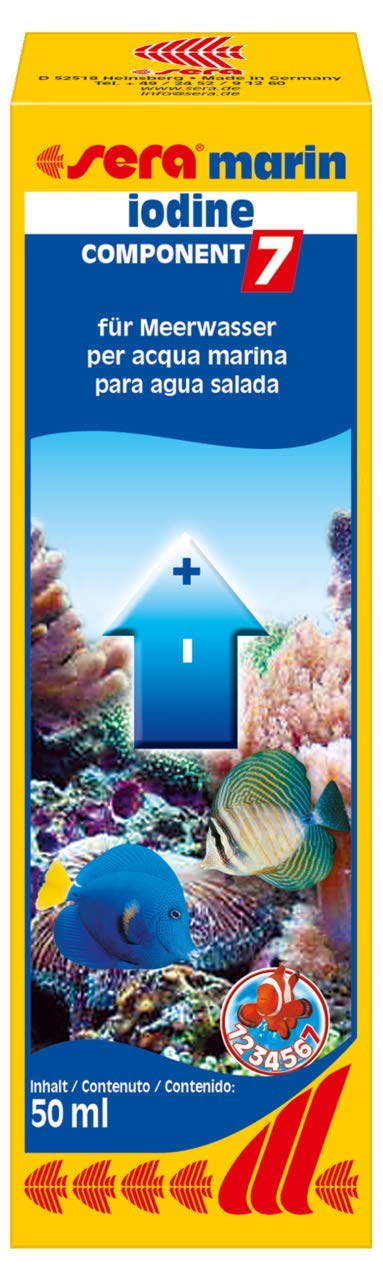 Sera Marin Component 7 Iodine - 50Ml - Fish Aquarium