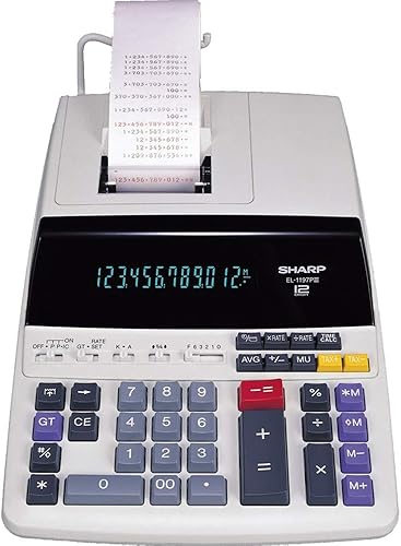 Sharp EL1197 - Calculadora de 10 dígitos