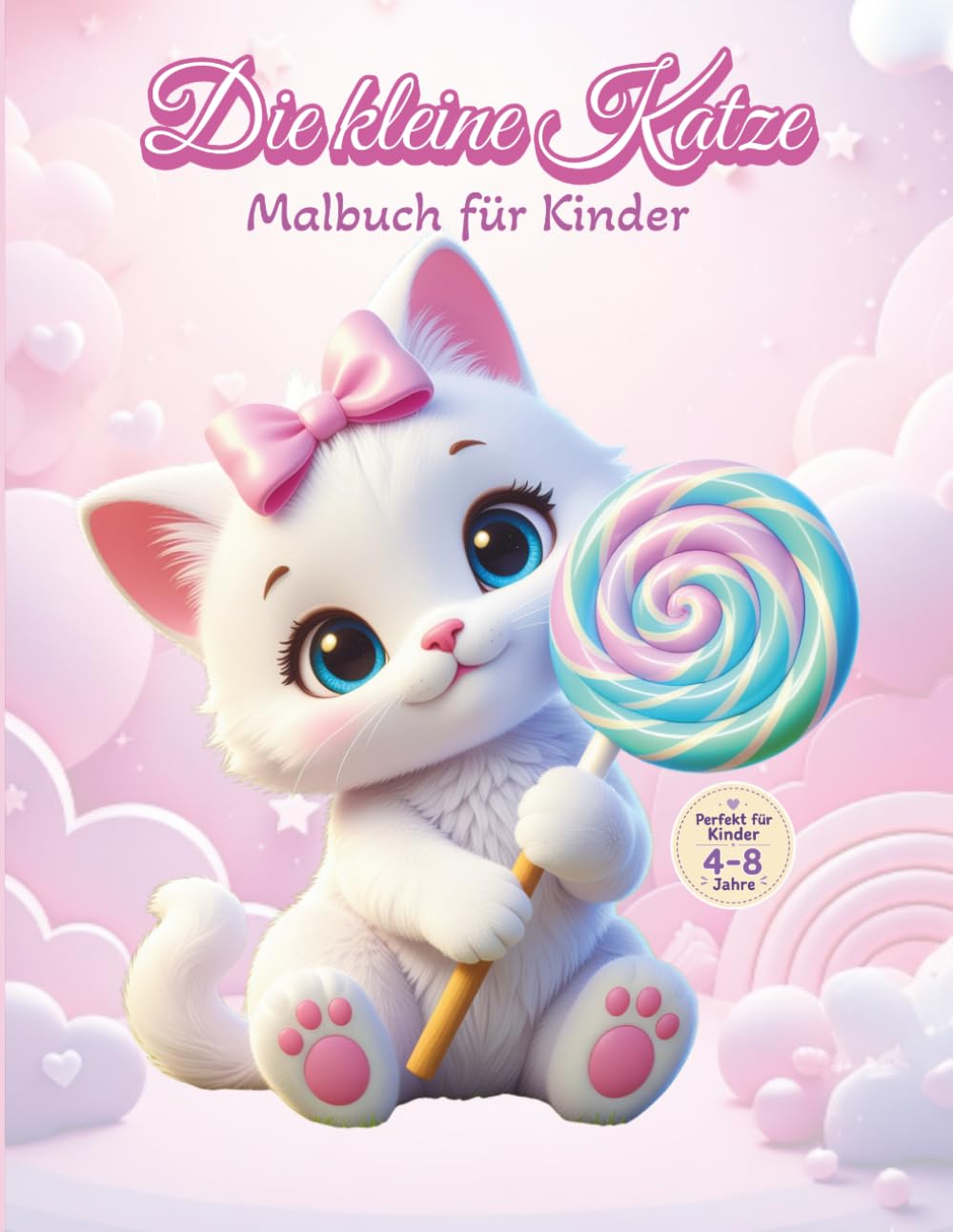 Die kleine Katze: Malbuch für Kinder
