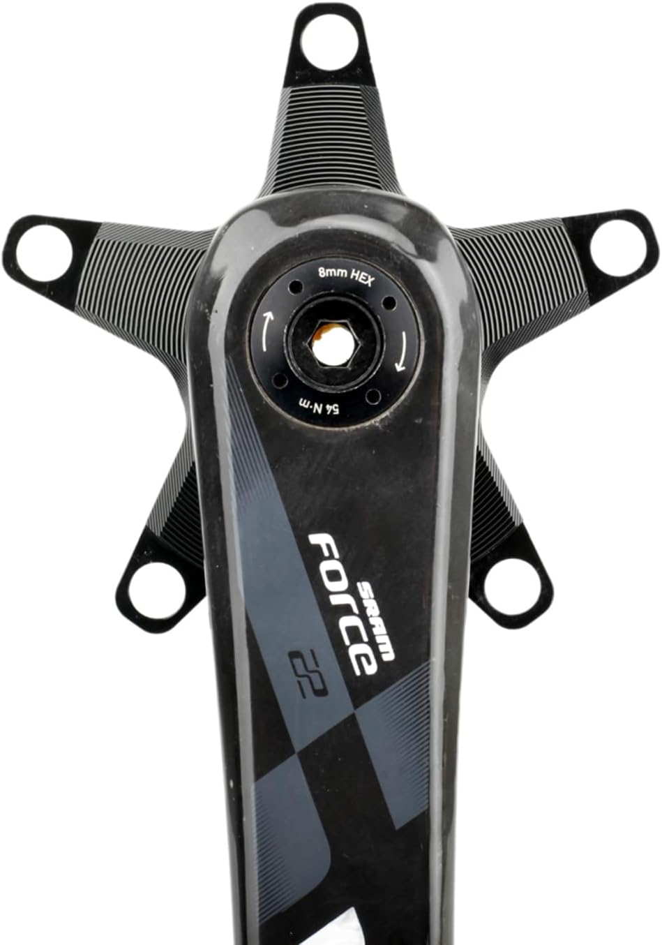 DJC Stone Bike Chainring Adapter Spider for GXP to 110BCD 4 Bolt 5 Arms for Force Rival R9100 R8000 105 R7000 5800 R9200 9000 Aero Style
