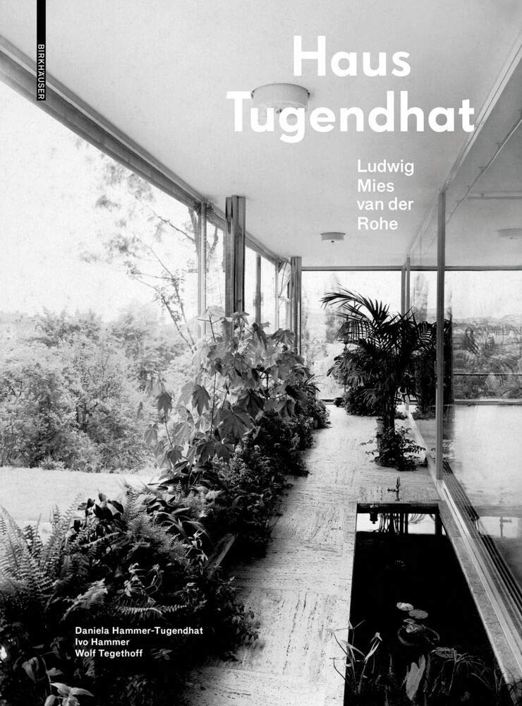 Livre d'architecture Haus Tugendhat par Mies Van Der Rohe, cadeau idéal design