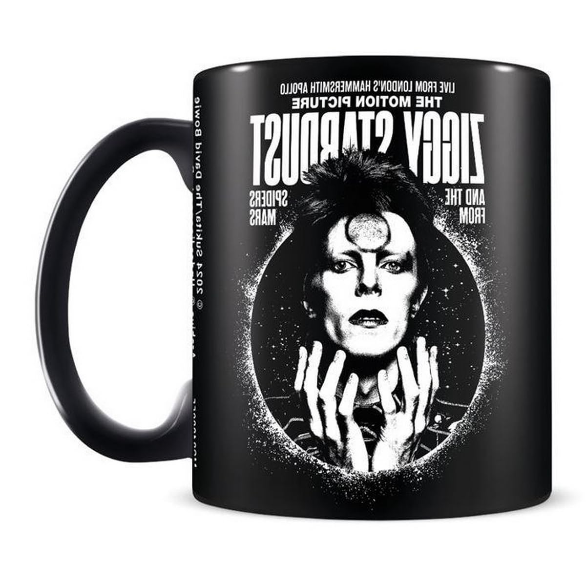 Pyramid International David Bowie Black Mug - 10Oz / 315Ml Ceramic Mug - One Size