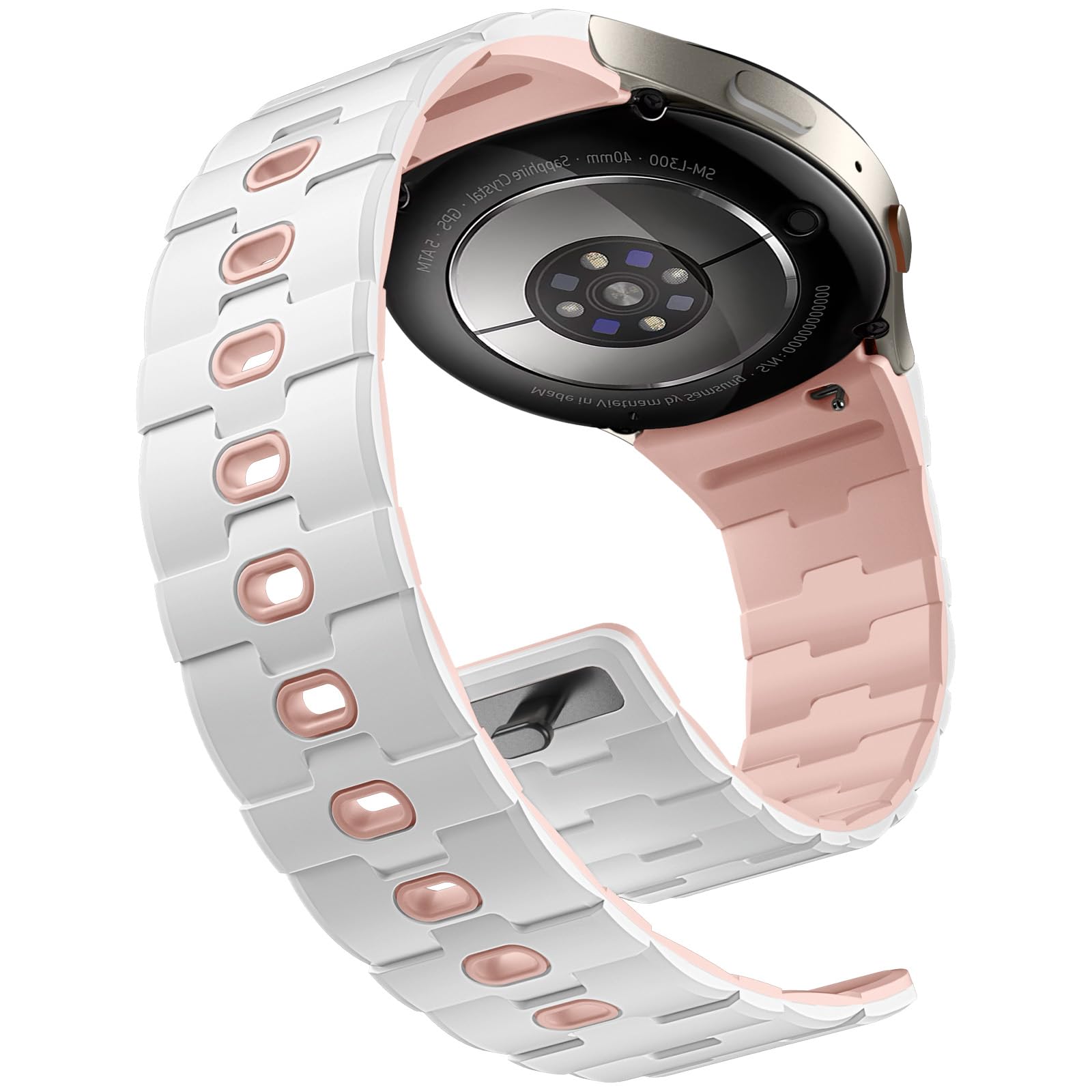 Bandletic Bracelet Compatible avec Samsung Galaxy Watch 7/6/4/5 40/44mm