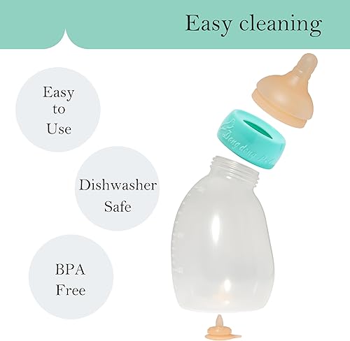 Miniatura 5 de Botella de alimentación para cachorros, pezón de alimentación de silicona y jeringas para todas las razas de cachorros y otros animales Dongdong pet