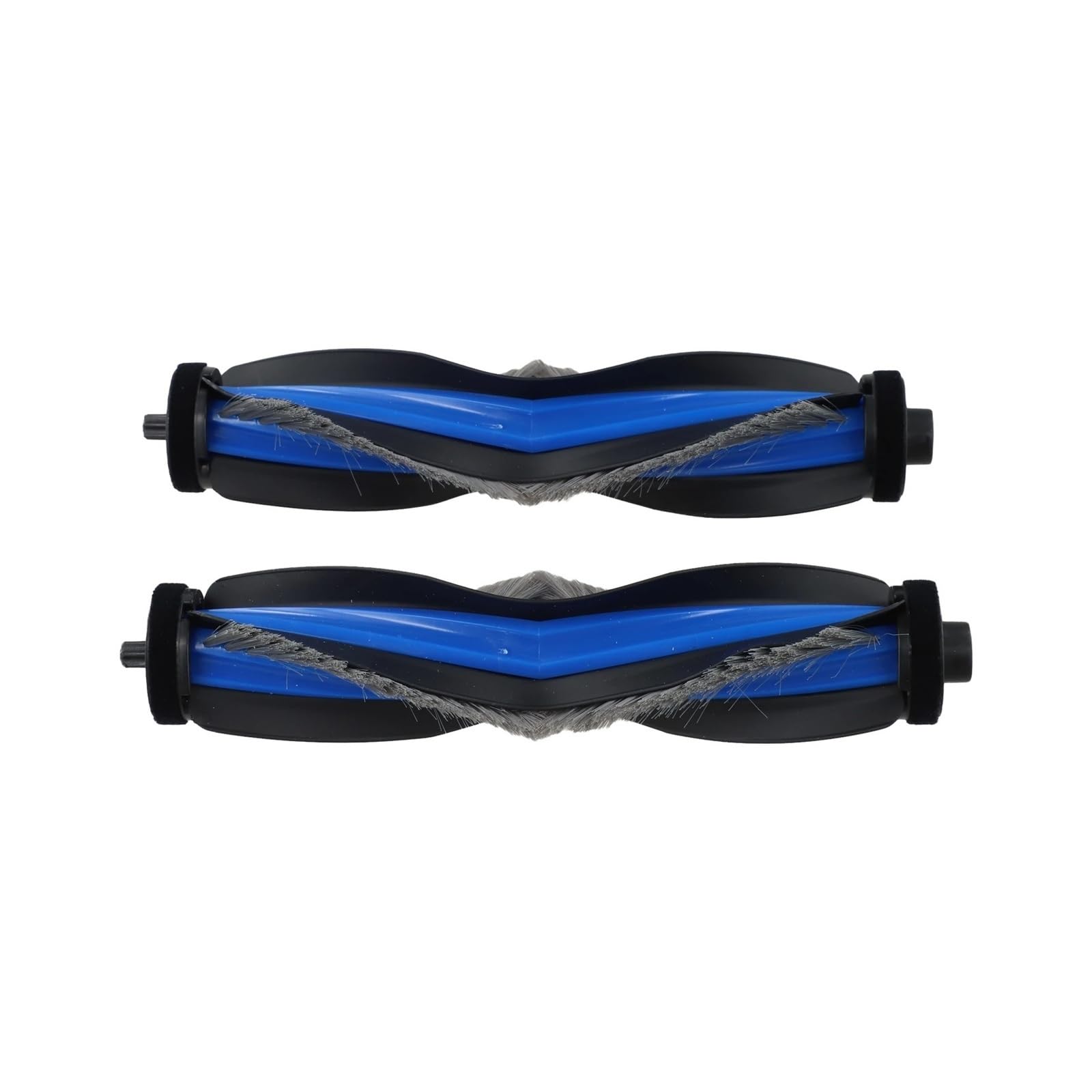 VIXWDRUTY Compatible For Ecovacs ，Compatible For Deebot ，X9 Pro And ，Compatible For Omni ，Robot Vacuum Cleaners — Central Main Brush, Nylon + Plastic(2pcs)