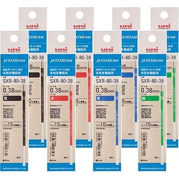 Amazon | 【各2個セット】 三菱鉛筆 ボールペン 替芯 黒 赤 青