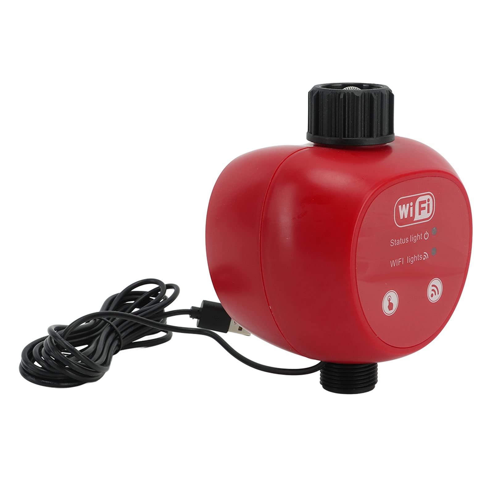 Irrigatore Automatico Per Fiori con Filettatura Femmina 3/4, Sistema di Irrigazione Automatica WiFi con Tempistica Intelligente Per Giardino Domestico, Dispositivo di Irrigazione Automatica Per Intern