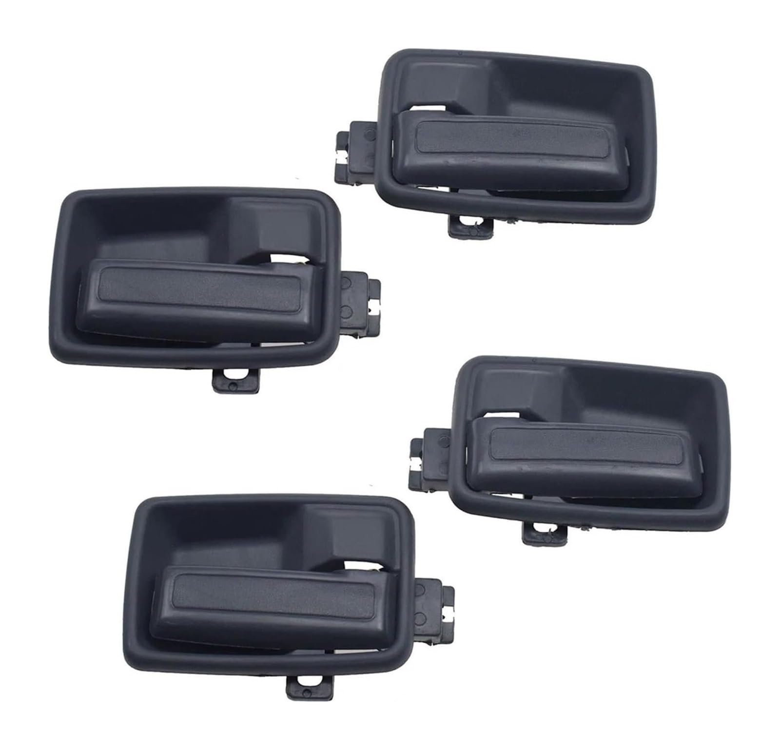 TYTYASS Inner Door Handle for Isuzu for Rodeo for Trooper for Pickup Grey Interior Front Rear Left Right Door Handle(A Set 4 Sdie)