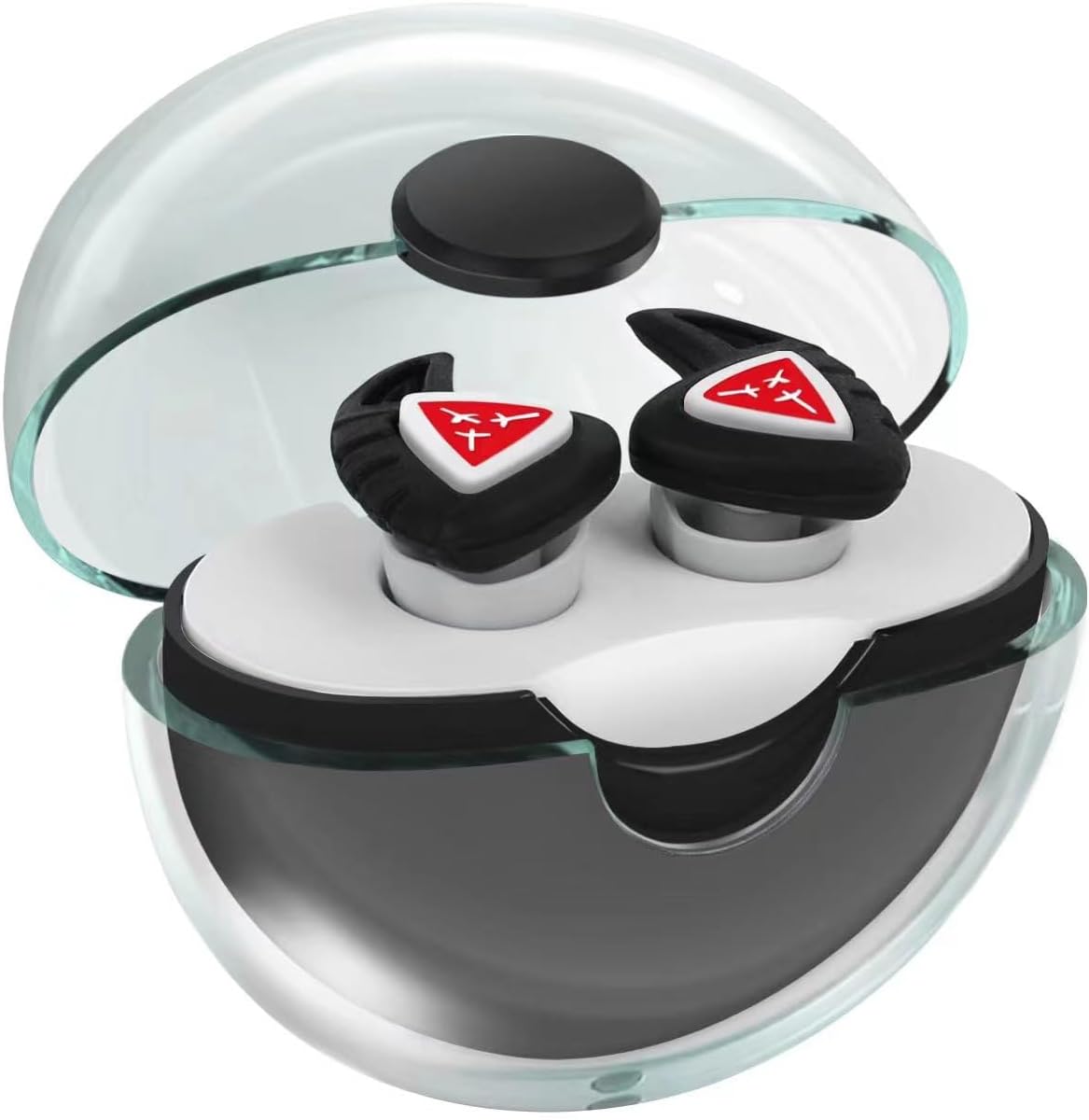 2 Pairs High Fidelity Concert Ear Plugs, Silicone Hearing Protection Earplugs, Noise