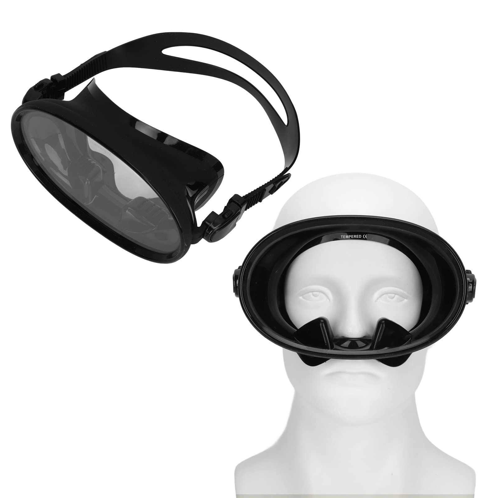 Maschera subacquea Occhialini da snorkeling Attrezzatura per nuoto subacqueo Occhiali temperati antiappannamento Attrezzatura professionale per immersioni Forniture