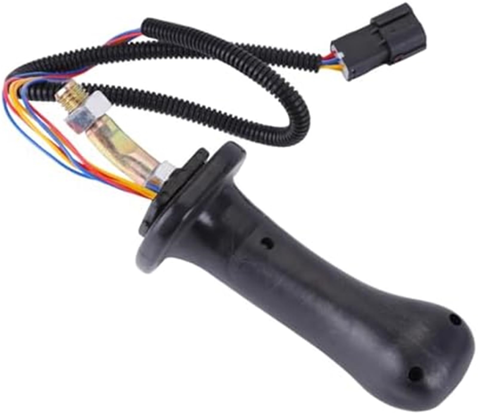 Uchwyt joysticka do koparki, 218-6118 Uchwyt joysticka 2 przyciski do koparki, do ładowarki kołowej Caterpillar 216 216B Seria 216B3 226 226B 226B3 Uchwyt joysticka do koparki ze stopu alumini