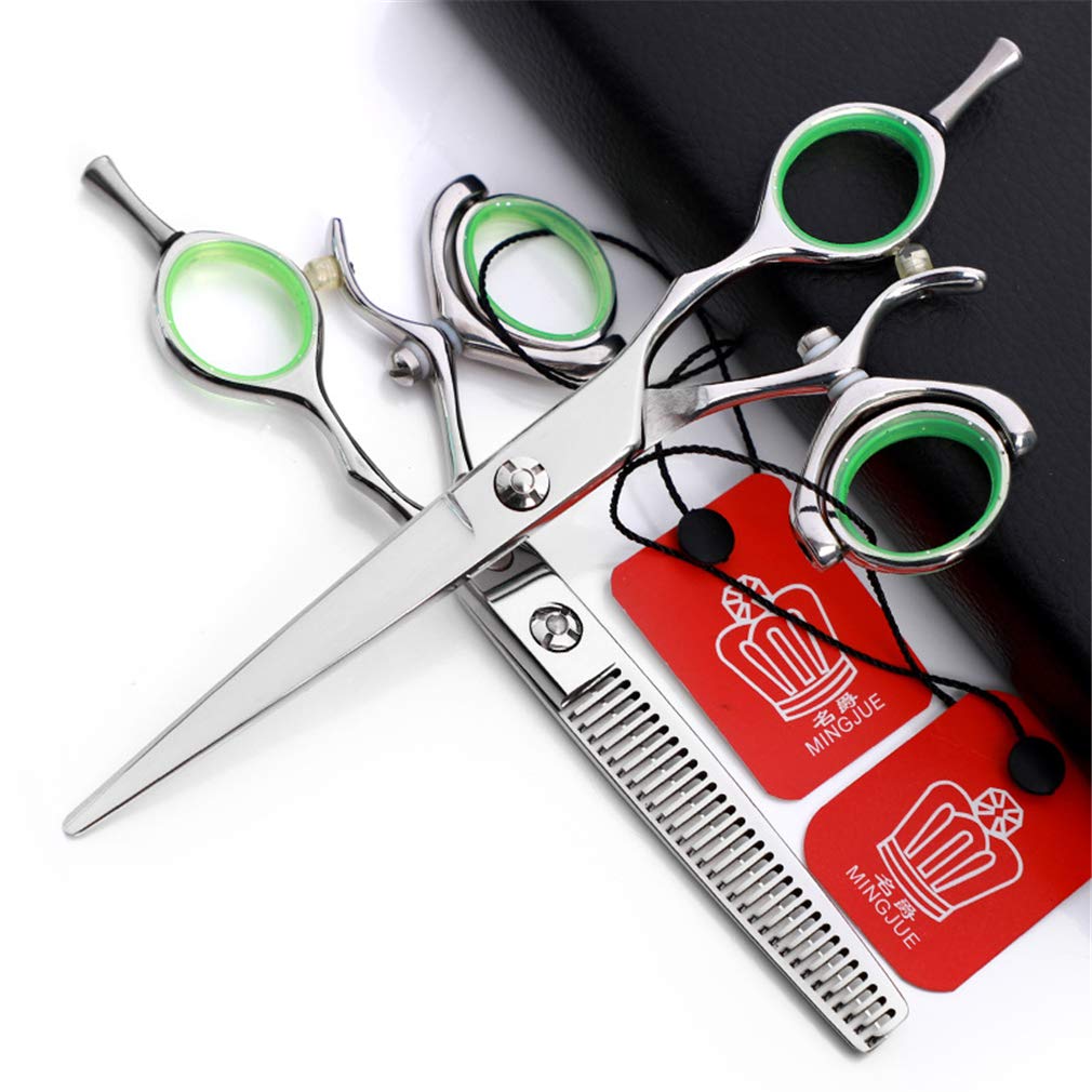 Haarschneidescheren Set- 6,0 Zoll, Salon-Frisuren-Schere Für Männer Und Frauen (Splitter) 440C Edelstahl Styling-Werkzeug, Für Salon, Barbier Oder Home Use,5.5 Inch