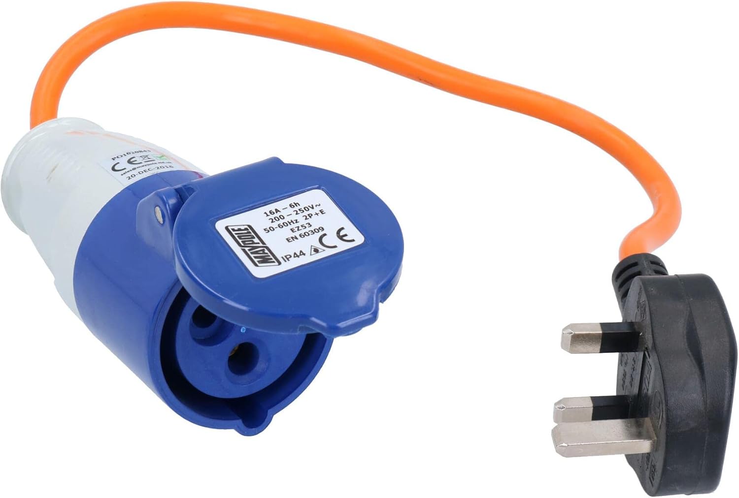 Caravan, Generator, Boat UK Mains Adapter 230v UK Mains TR132