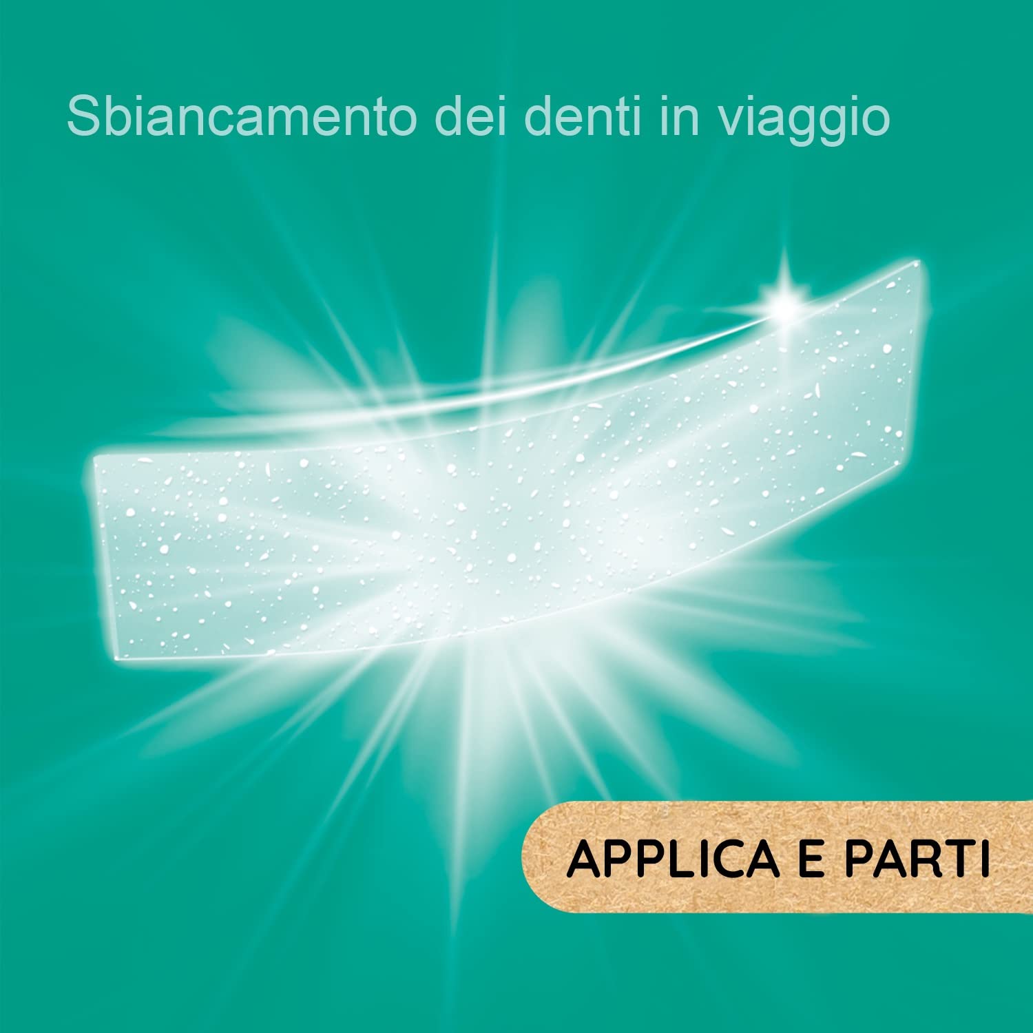 iWhite Strisce Sbiancanti Dissolventi – 28 Unità – Sbiancamento Dentale Naturale con Papaina e Fragola – Fino a 7 Tonalità Più Bianche – Senza Perossido – Sicure e Clinicamente Testate