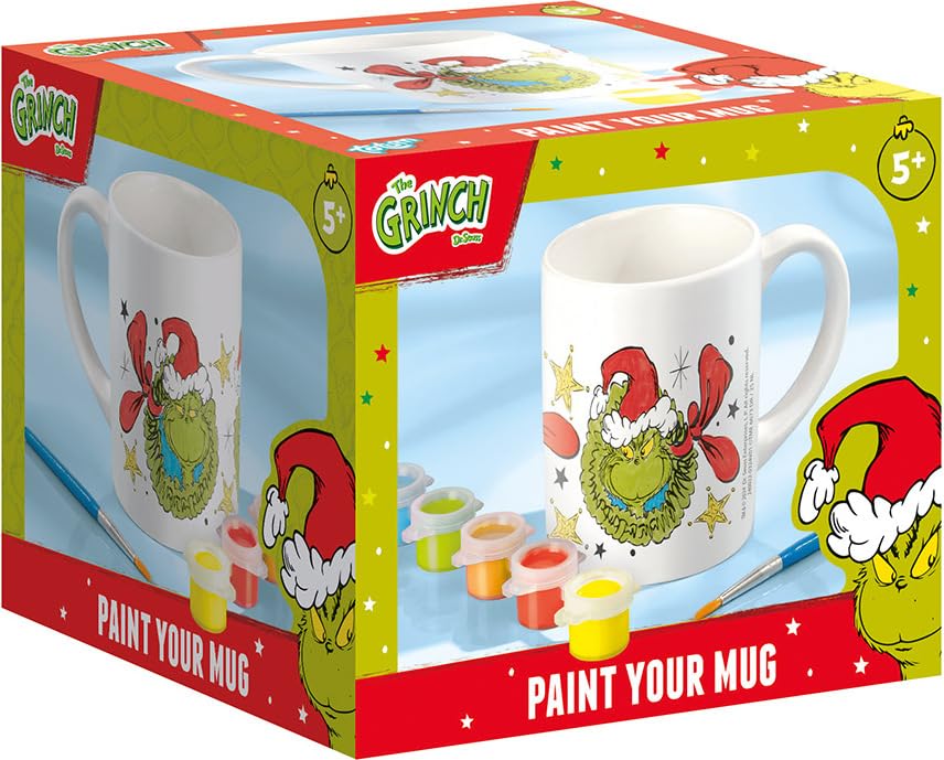 The Grinch Paint Your Own Mug, Green
