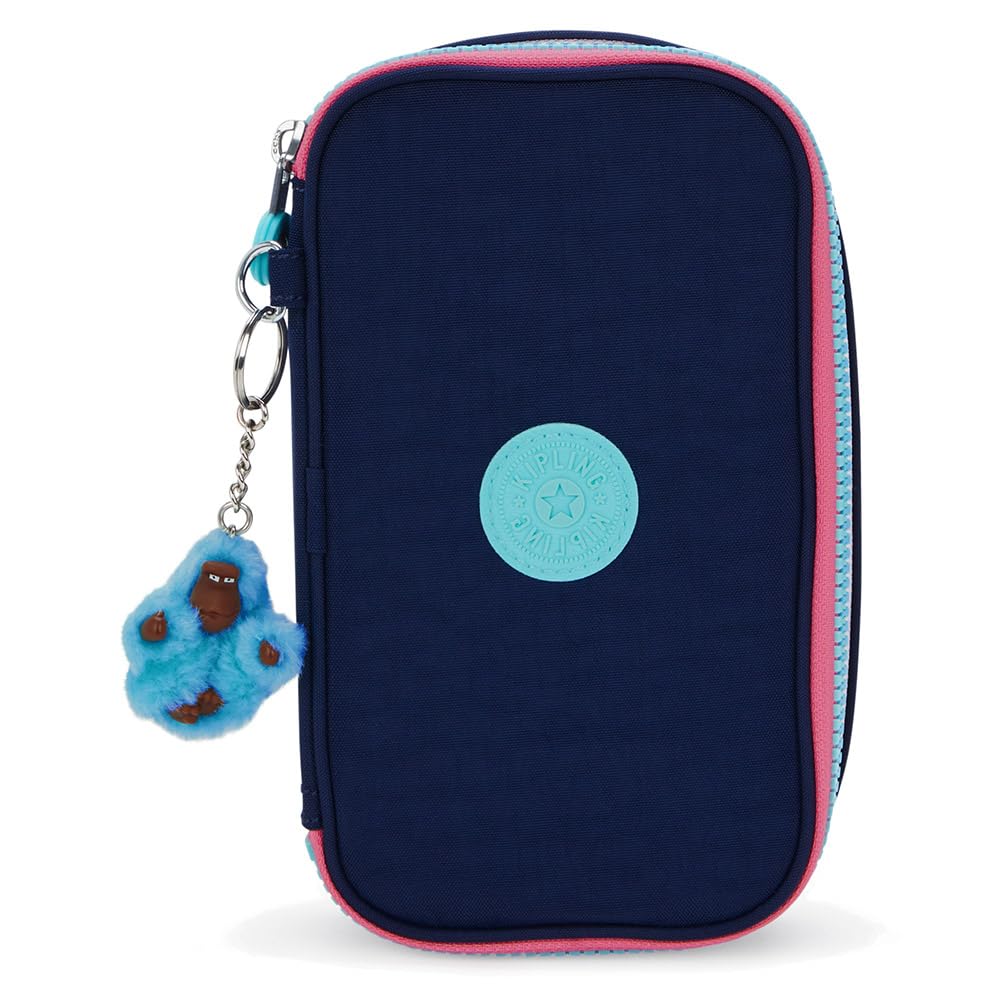 Kipling 50 PENS Medium pencase, Pouches, Cases, Resort Navy (Blue)