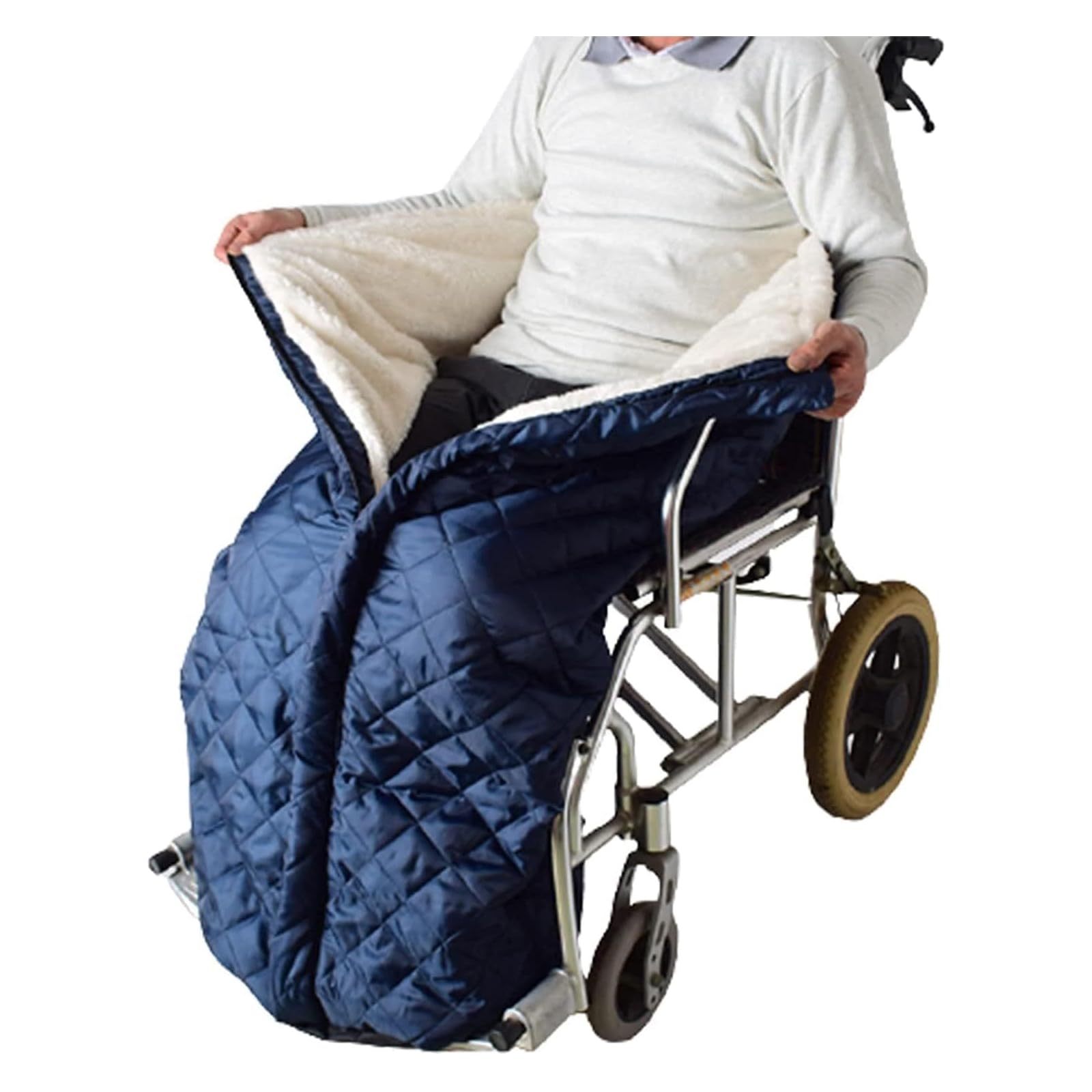 Manta Para Silla De Ruedas, Impermeable, Con Forro Polar, Funda Acogedora Para Silla De Ruedas, Funda Para Silla De Ruedas Para Adultos, Funda Acogedora Para Silla De Ruedas, Fundas Cálidas Y Acogedo
