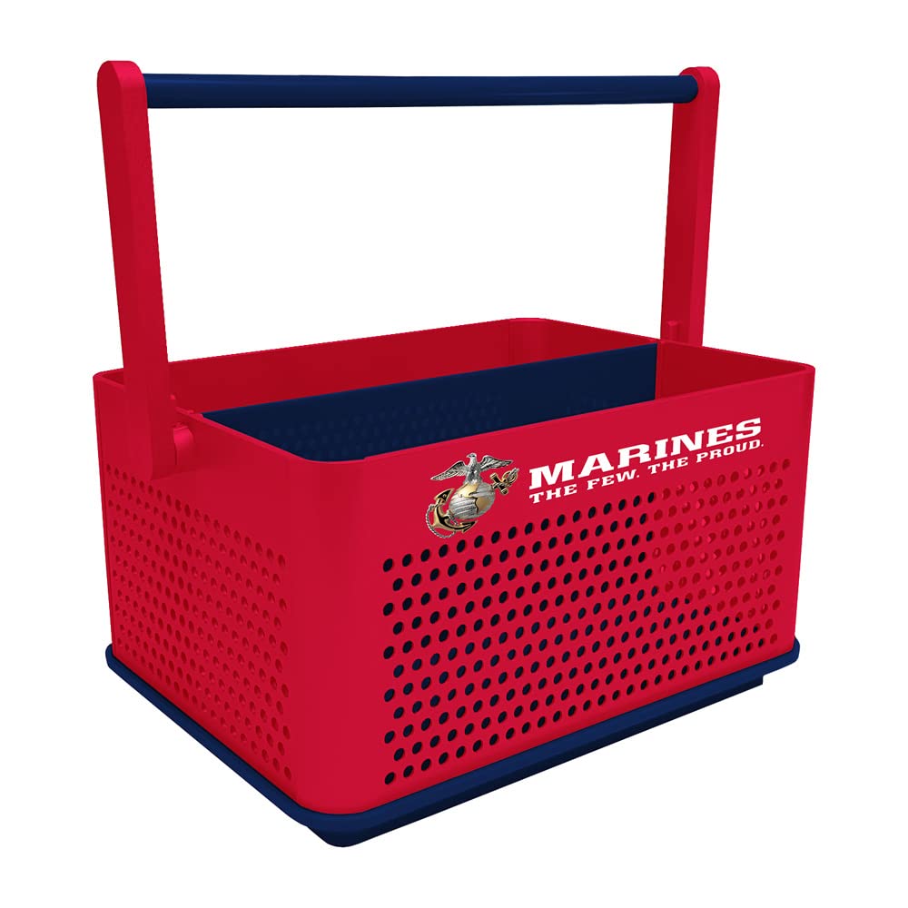 The Fan-Brand Military US Marine Corps: Red - Tailgate Caddy - Sports Team Bar Sign Décor: Home, Dorm, Garage, Office, Fan Cave