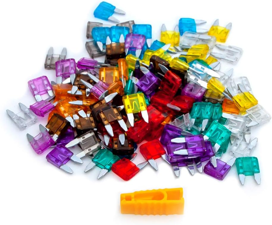 Lіmіtеd Stосk HICKS 120pcs - Car Blade Fuses Assortment Kit, Automotive Fuses - small (2A/ 3A/ 5A/ 7.5A/ 10A/ 15A/ 20A/ 25A/ 30A/ 35A), Car Boat Truck SUV Automotive ReplaceS Fuses