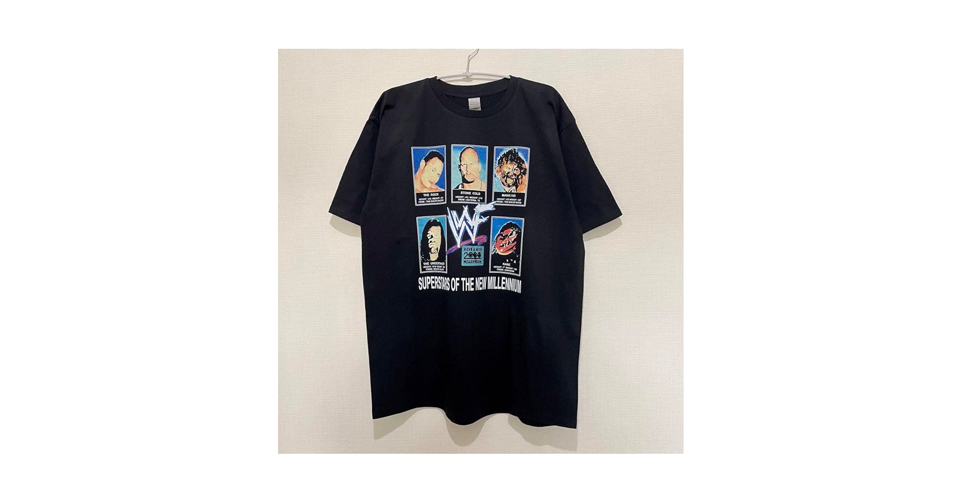 Amazon.co.jp: WWF スーパースター Tシャツ プロレス 2XLサイズ