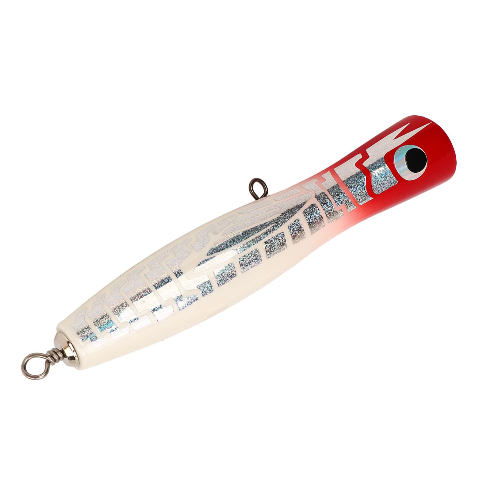 Amazon.co.jp: ルアーポッパー 140mm 45g バスウッド製 ポッピング