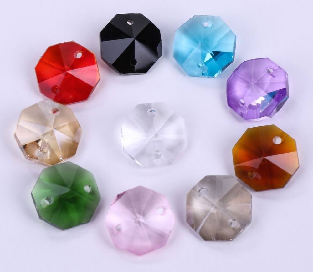 Amazon.co.jp: 【100個セット】 サンキャッチャー オクタゴン