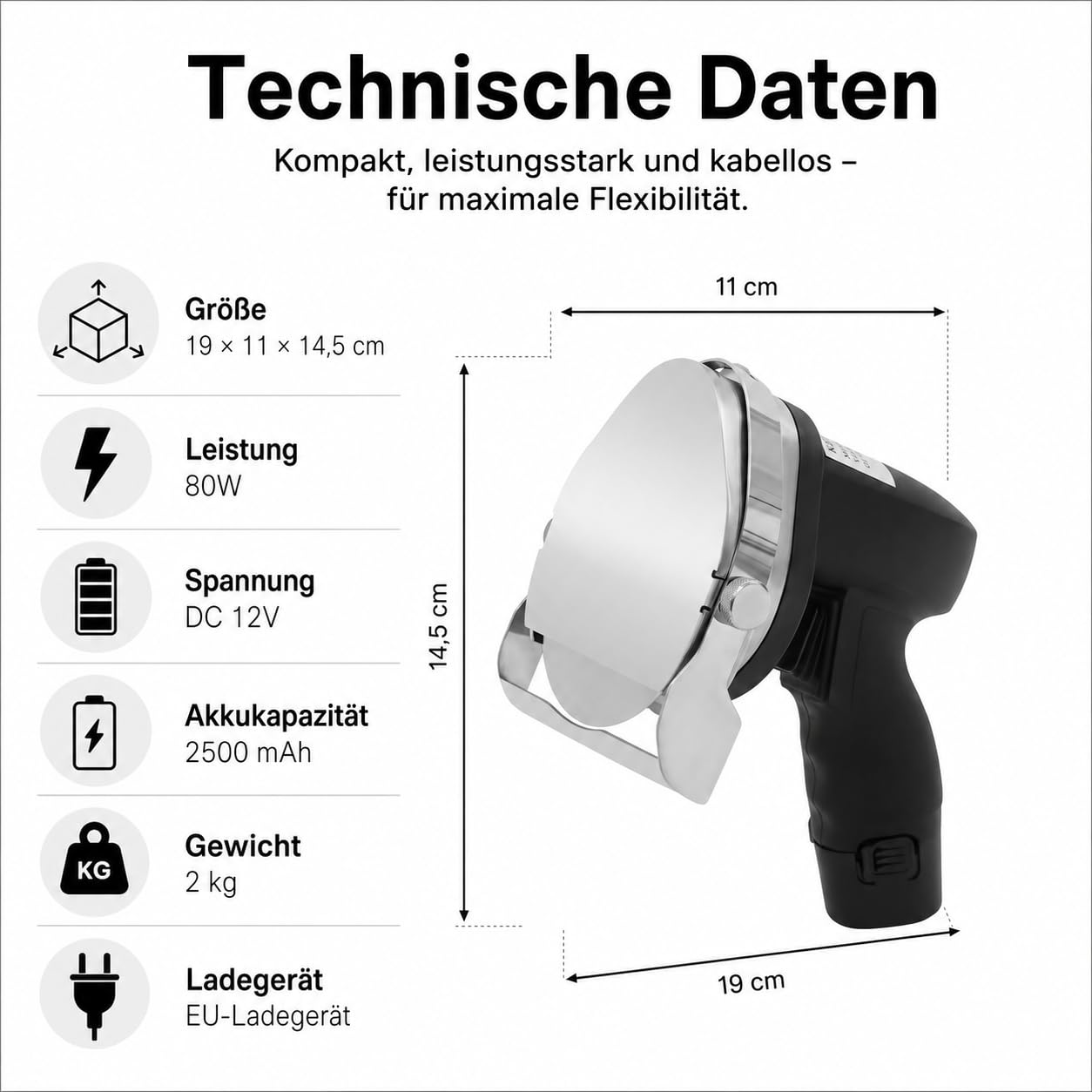 Schneider Kabellos Elektrisch 80W Döner Gyros Schneider 1-8mm