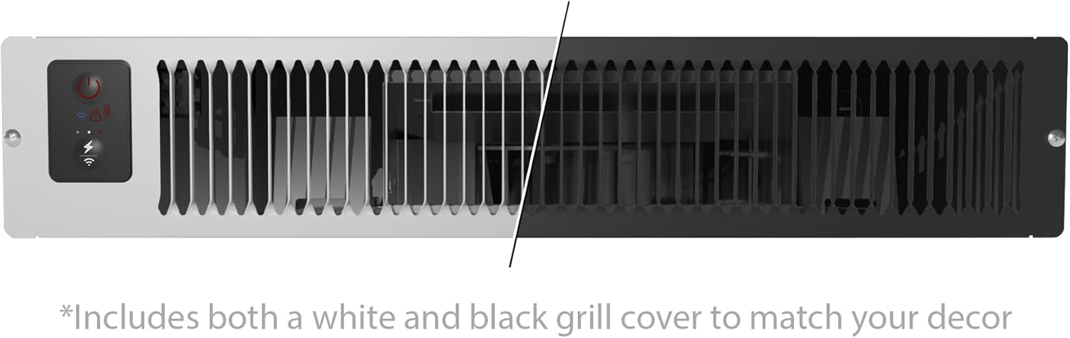 Heat Storm 1500 Watt Electric Kick Space Heater with Wi-Fi
