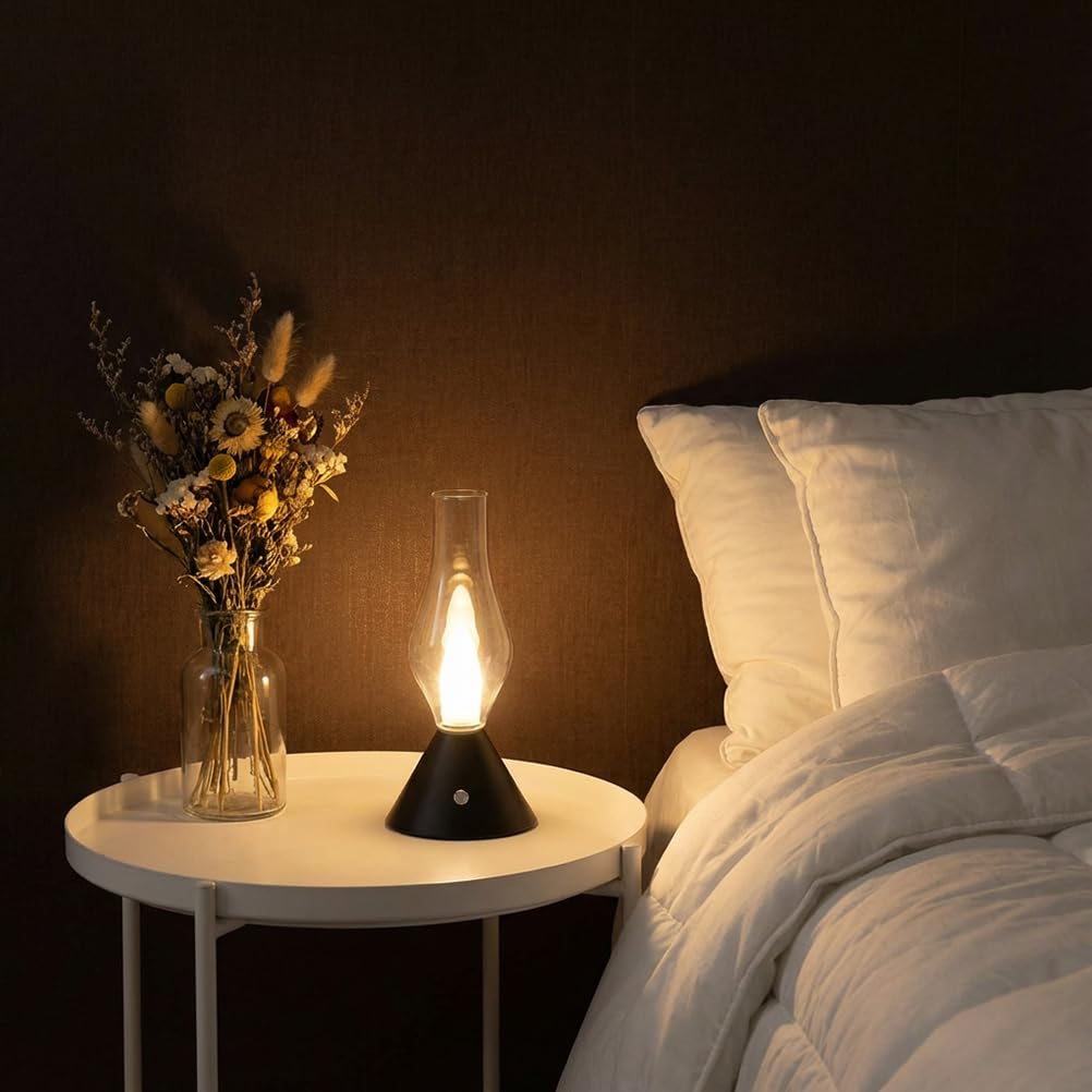 Moderne Akku Tischlampe LED Kabellose USB Aufladbar Tischleuchte