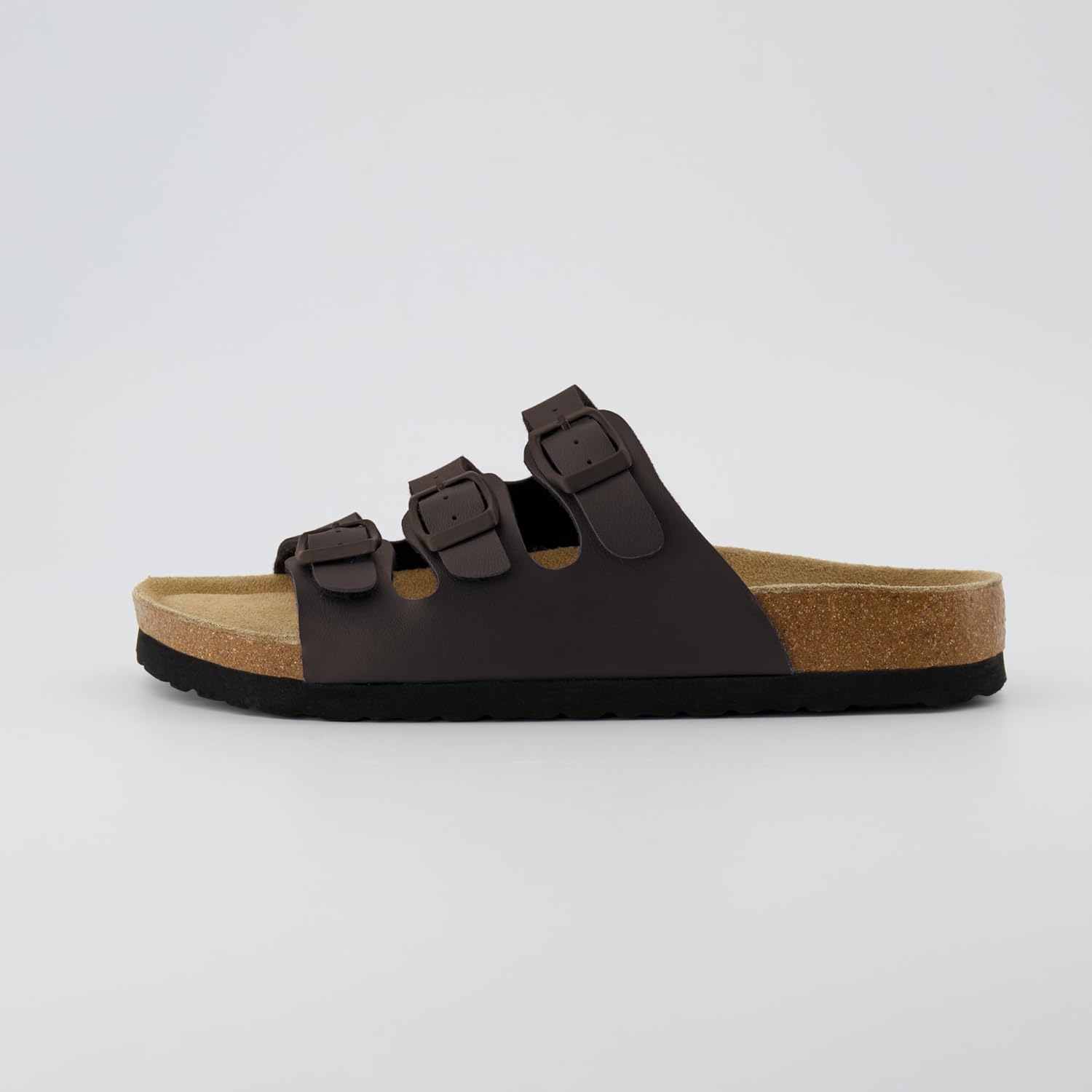 CUSHIONAIRE Women's Lela Cork footbed Sandal with +Comfort 6.5 Brown Nappa image 7 of 9 B0C5RWVJPM