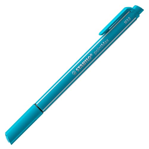 Image of STABILO Nylon Tip Writing Pen pointMax ARTY card wallet of 42 Mixed Colors