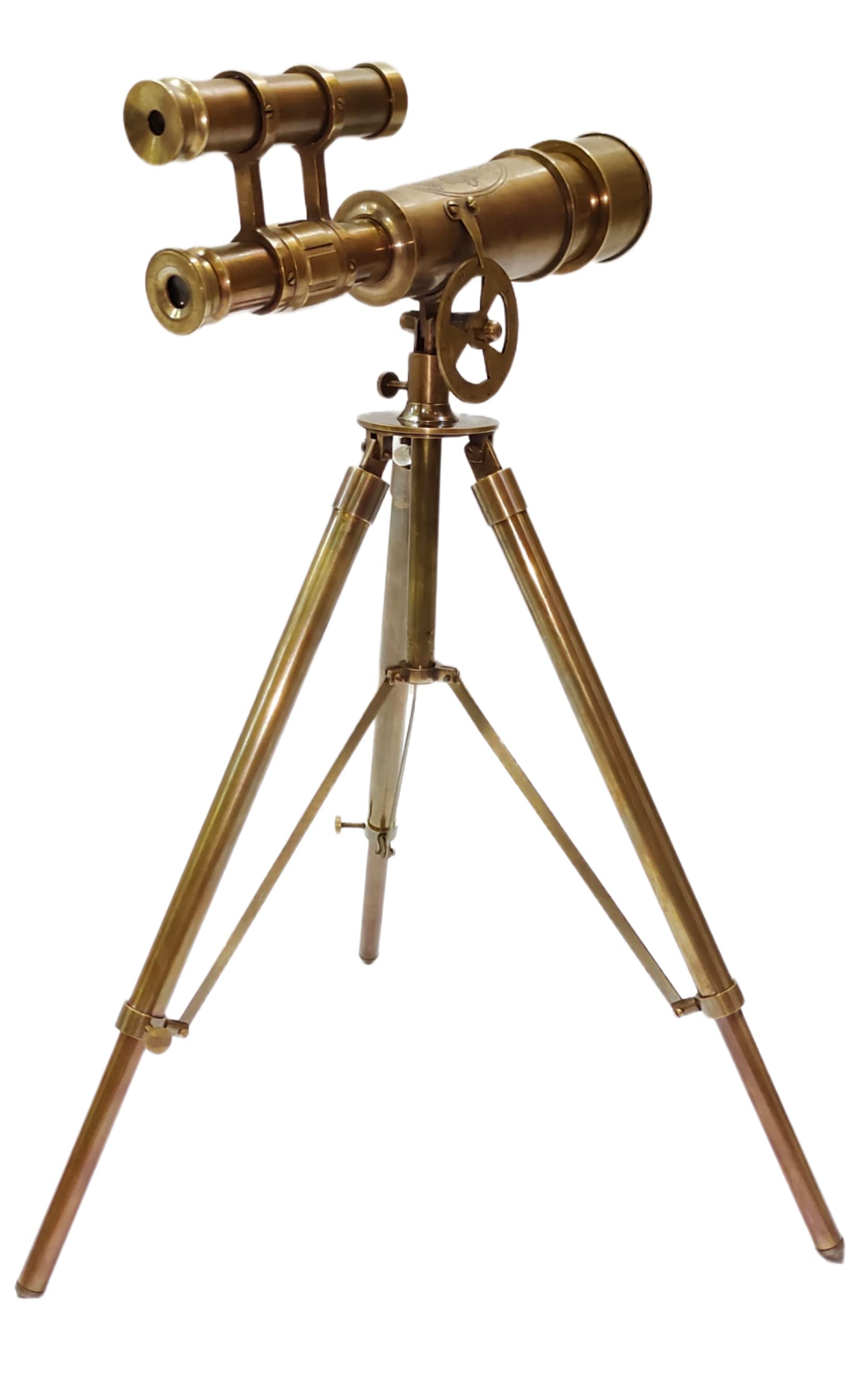 Decorative Table Telescope Vintage Marine Gift Collectible Brass Antique Nautical Decor Antique Finish Desk Kids Theme telescopes